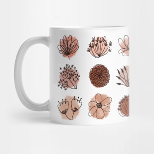 Boho Flower Pack Mug